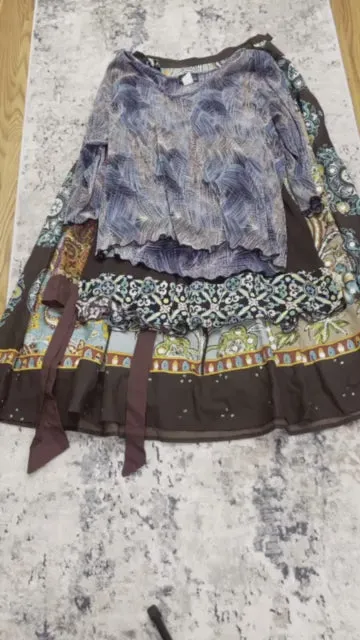 5 Y2k boho fairy skirts and tops