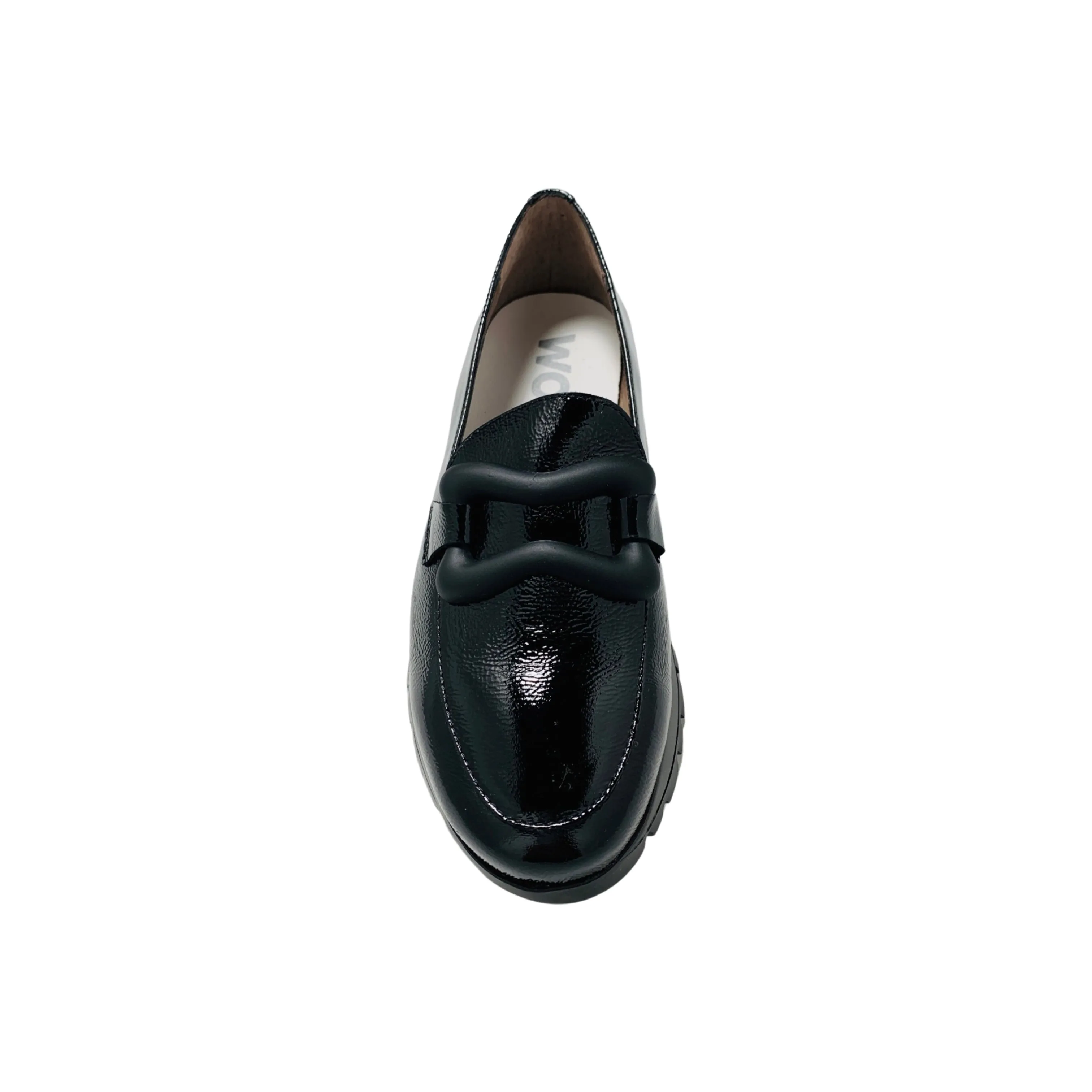 A2430 Black Platform Loafer