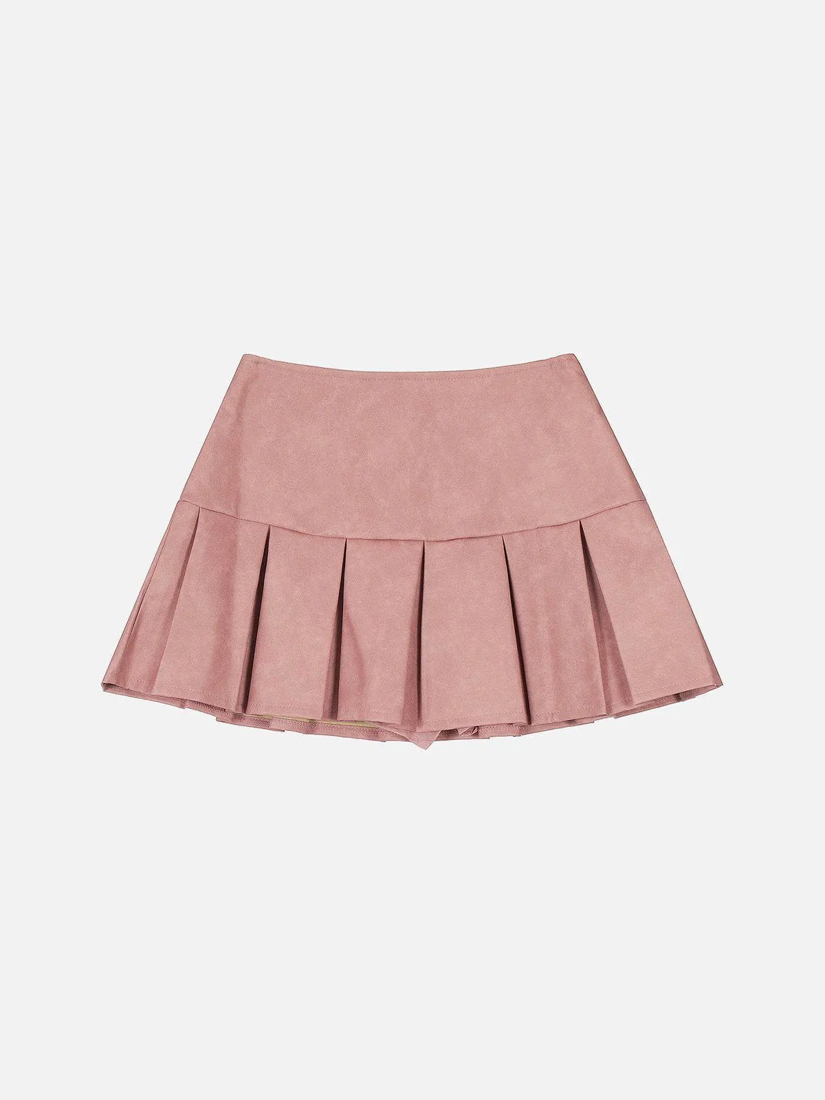 Aelfric Eden Embroidery Bow Faux Leather Skirt