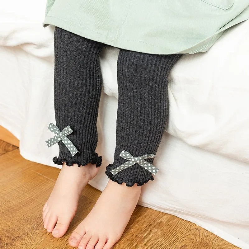 Baby/Toddler Girl Bows Design Warm Leggings