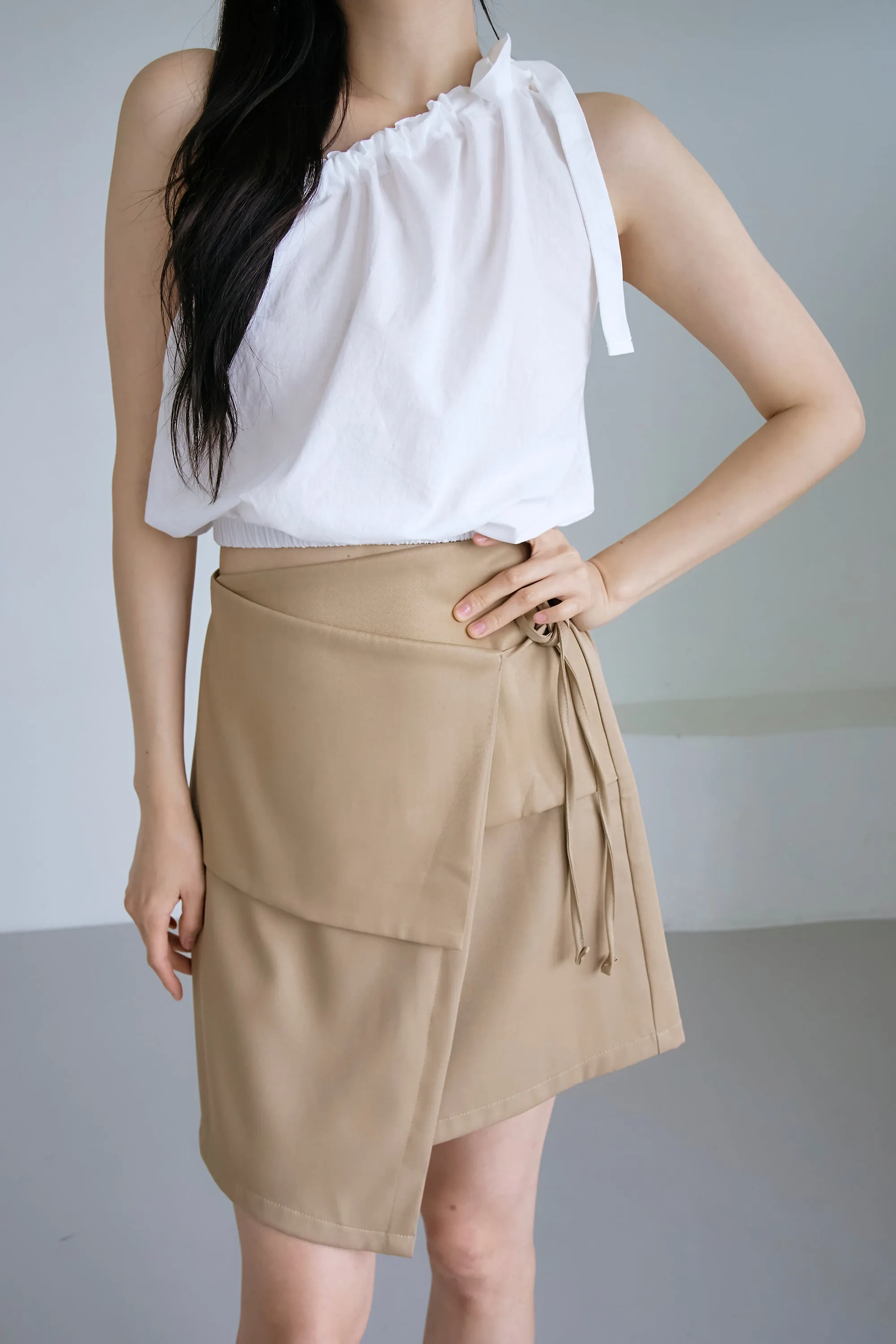 Bani Wrap Front Skirt