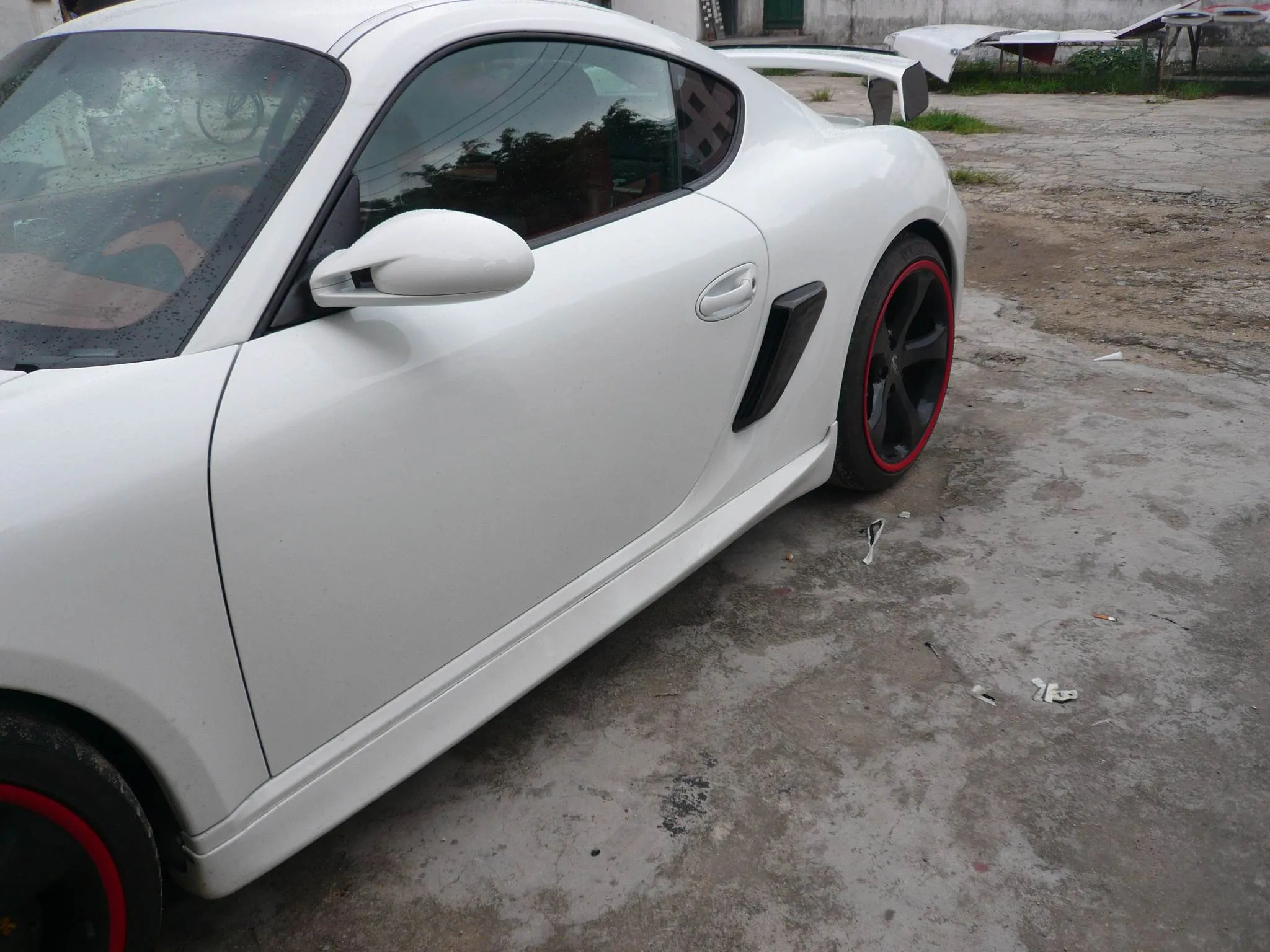 CarGym Porsche 987 Boxster / Cayman S GT3 Style Side Skirts