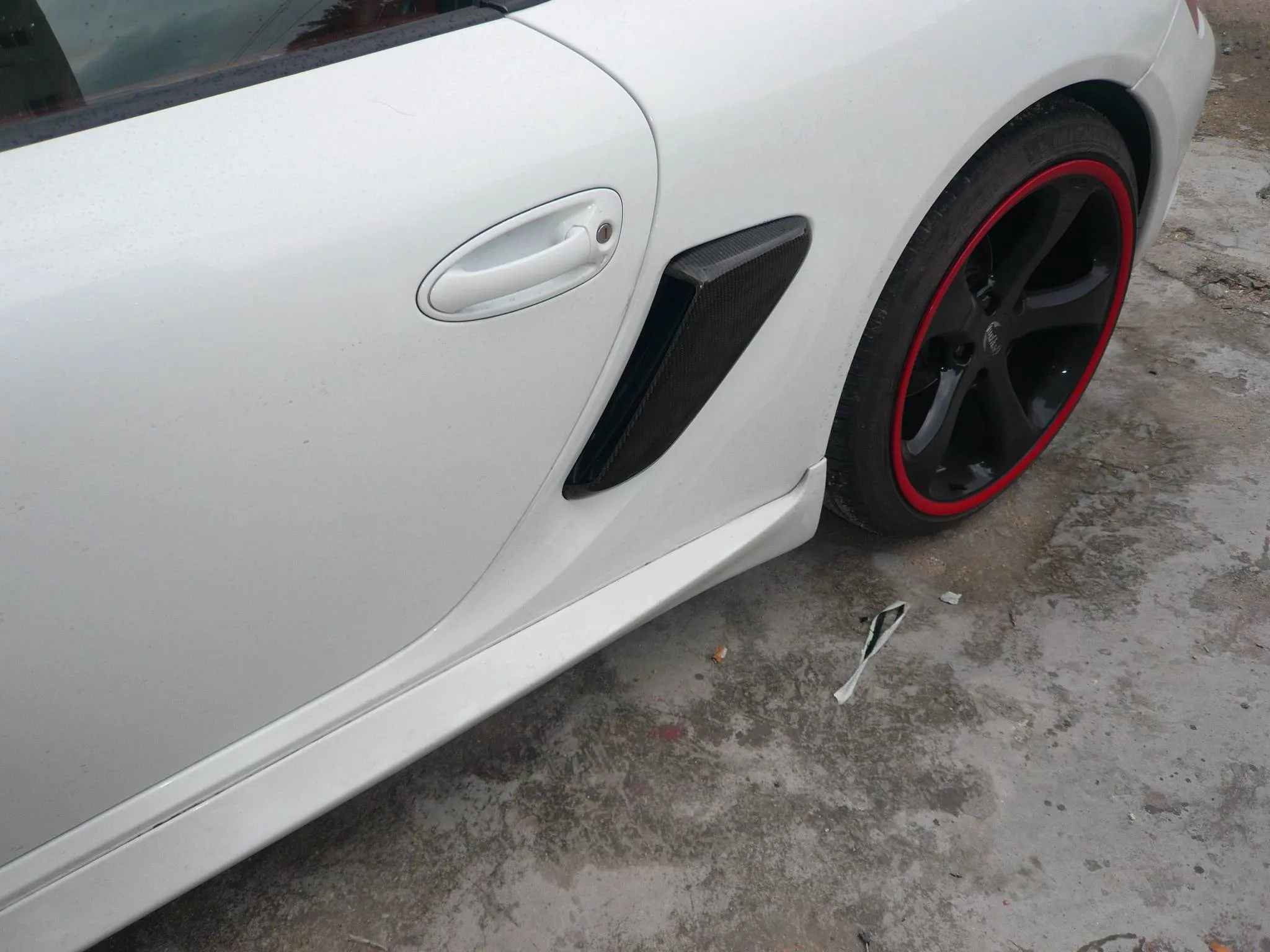 CarGym Porsche 987 Boxster / Cayman S GT3 Style Side Skirts