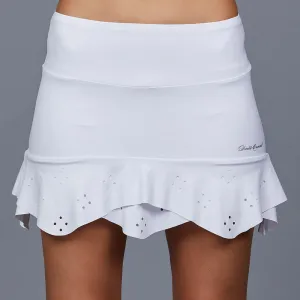 Classic White Sienna 13" Skort (perforated)