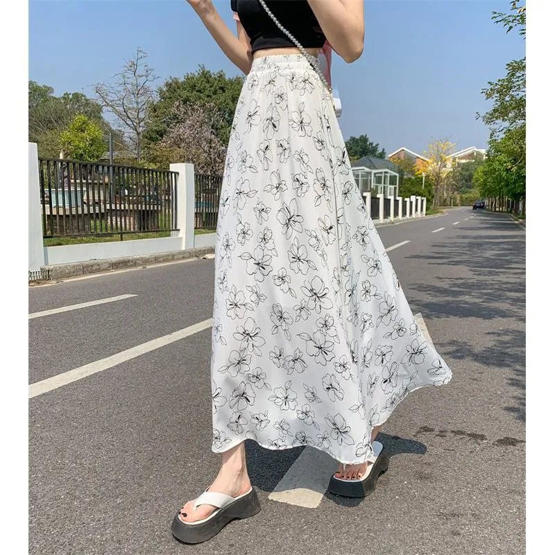 Fairy Versatile Slimming Height Enhancing Full-Skirt Classic Skirt