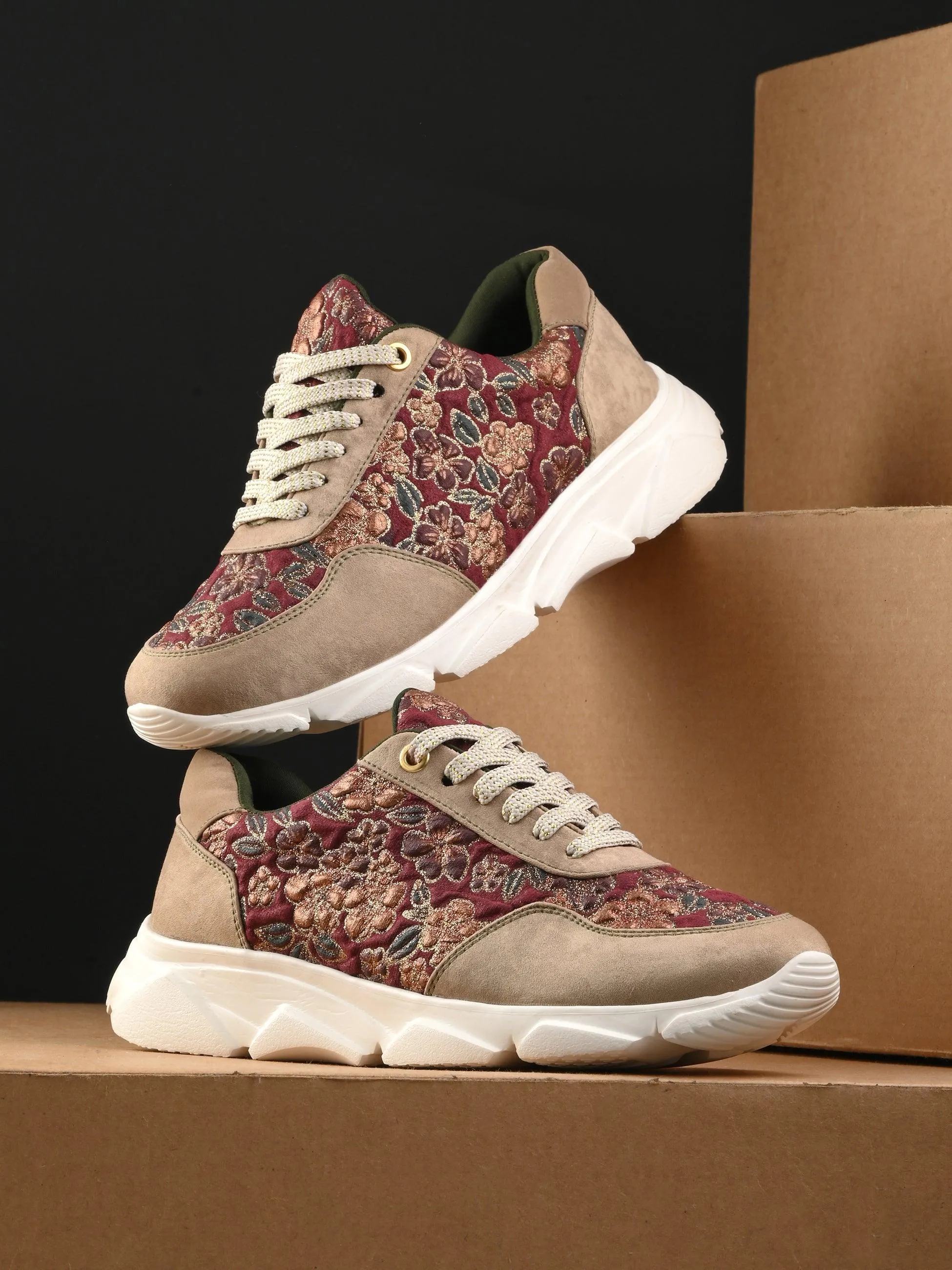 Floral Fusion Sneakers