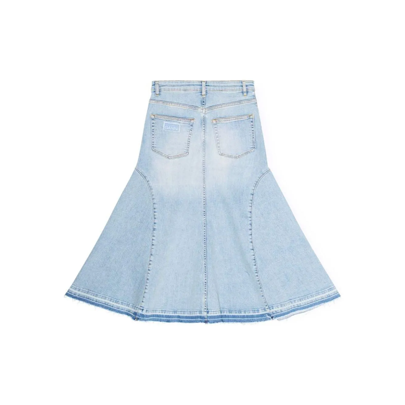 GANNI Skirts Clear Blue