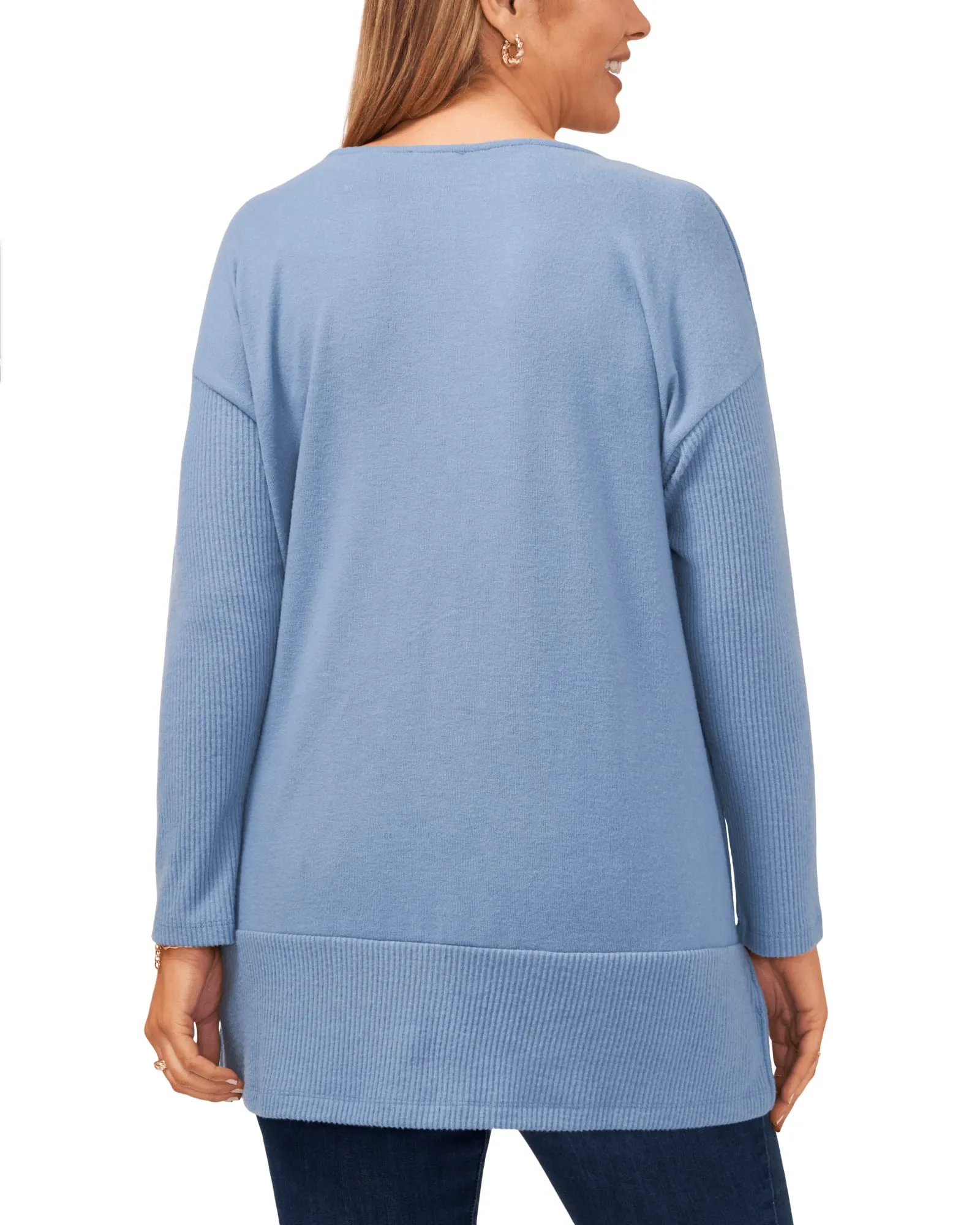 Gianna Tunic Sweater | CANYON BLUE