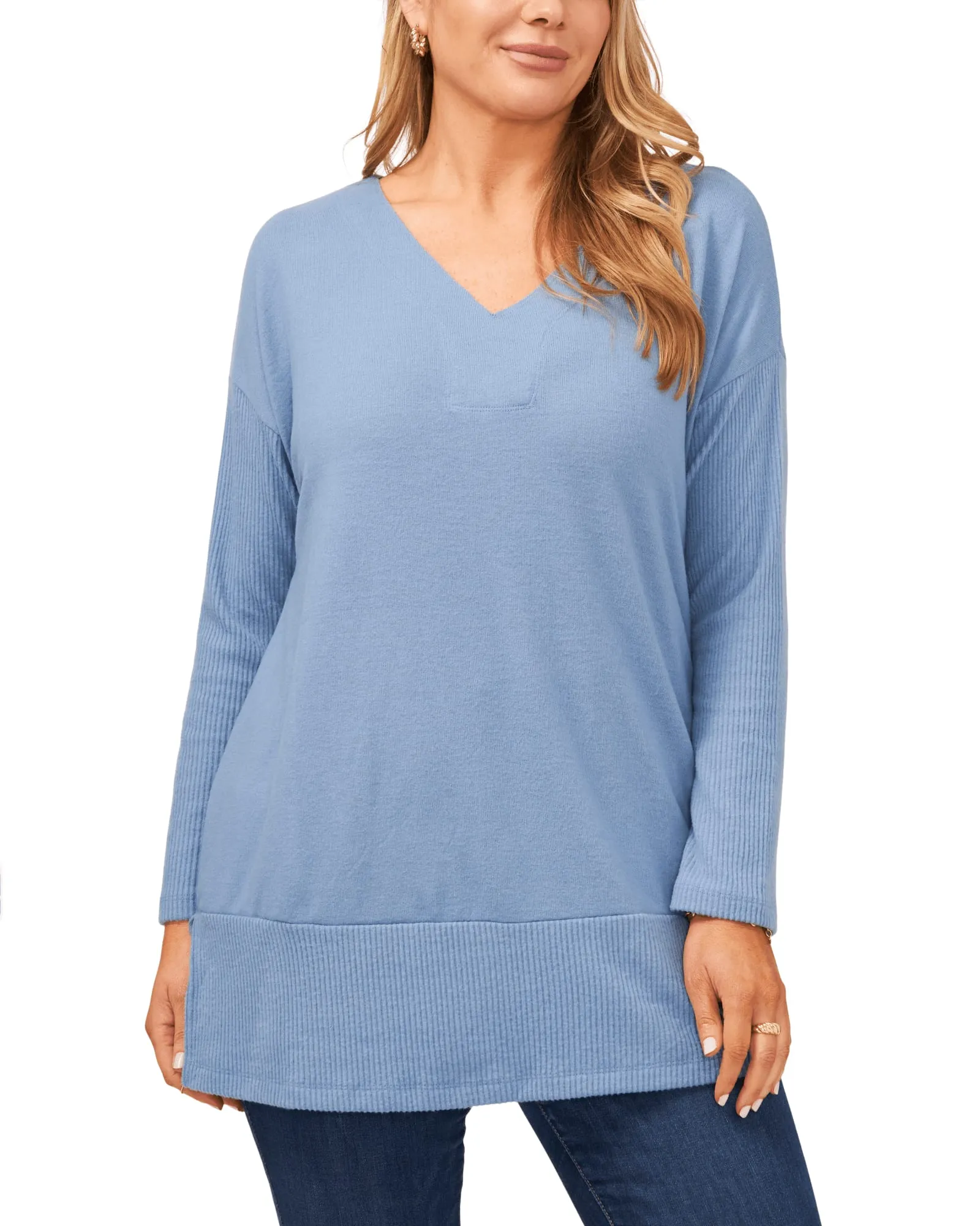 Gianna Tunic Sweater | CANYON BLUE