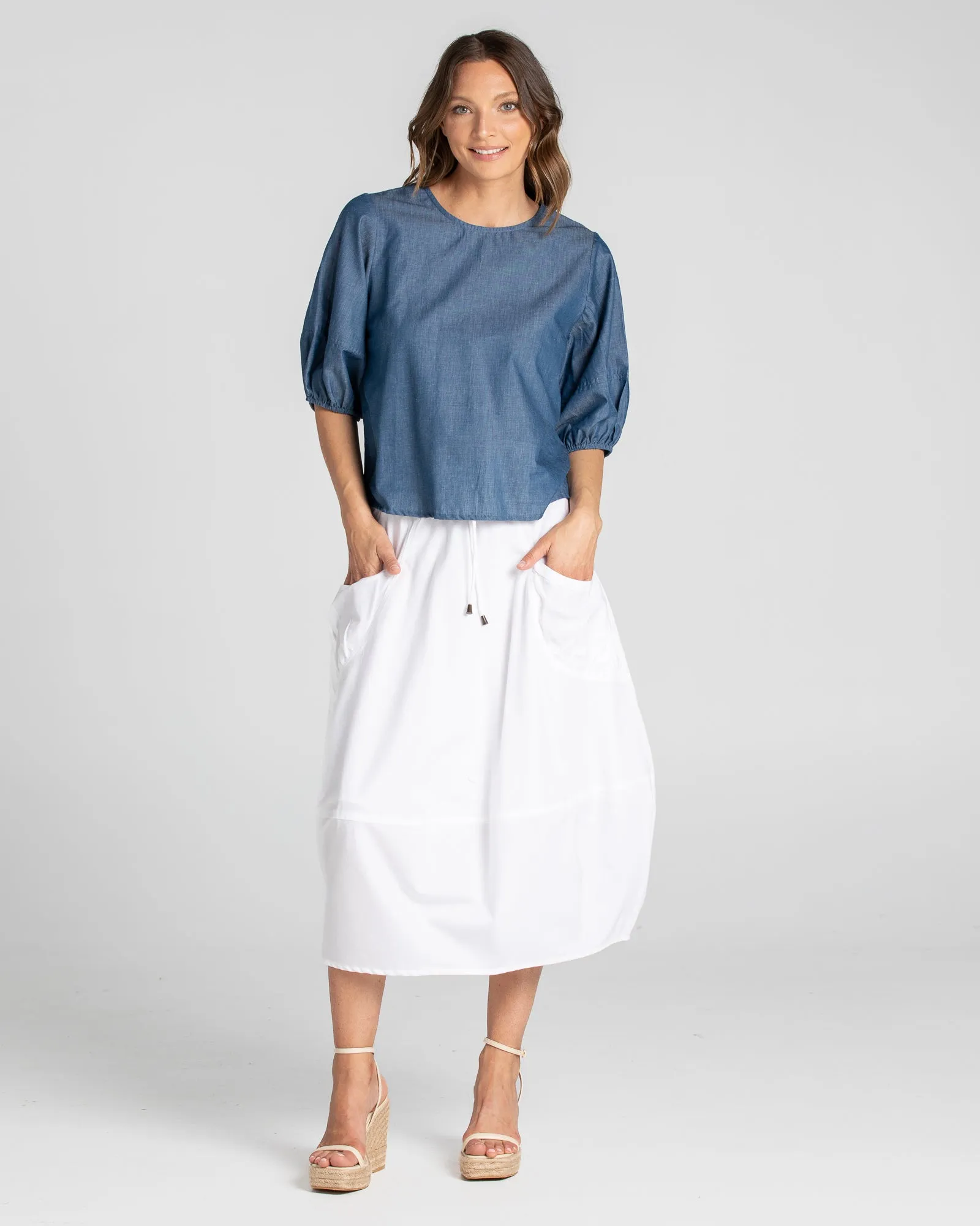 Guru Skirt - White