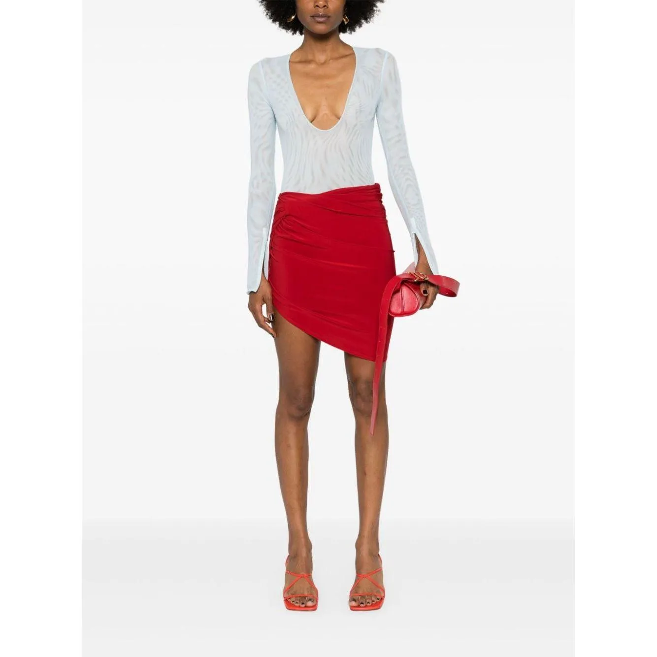 JACQUEMUS Skirts Red