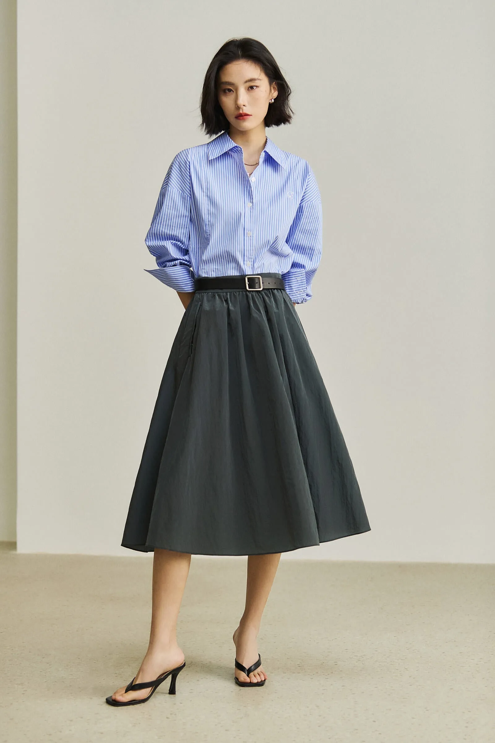 LILY Water-Repellent A-line Skirt