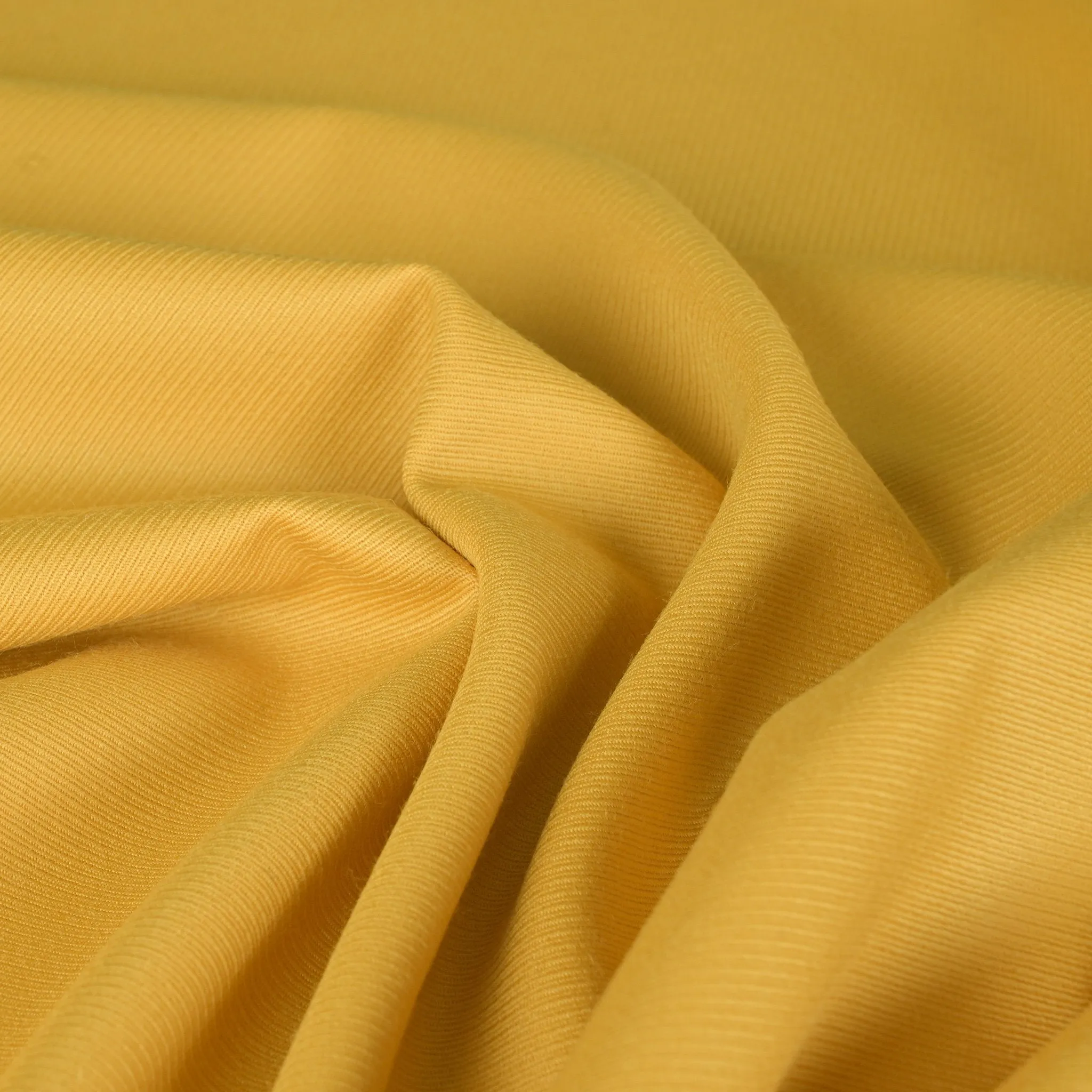 Mustard Yellow Twill Fabric 8886