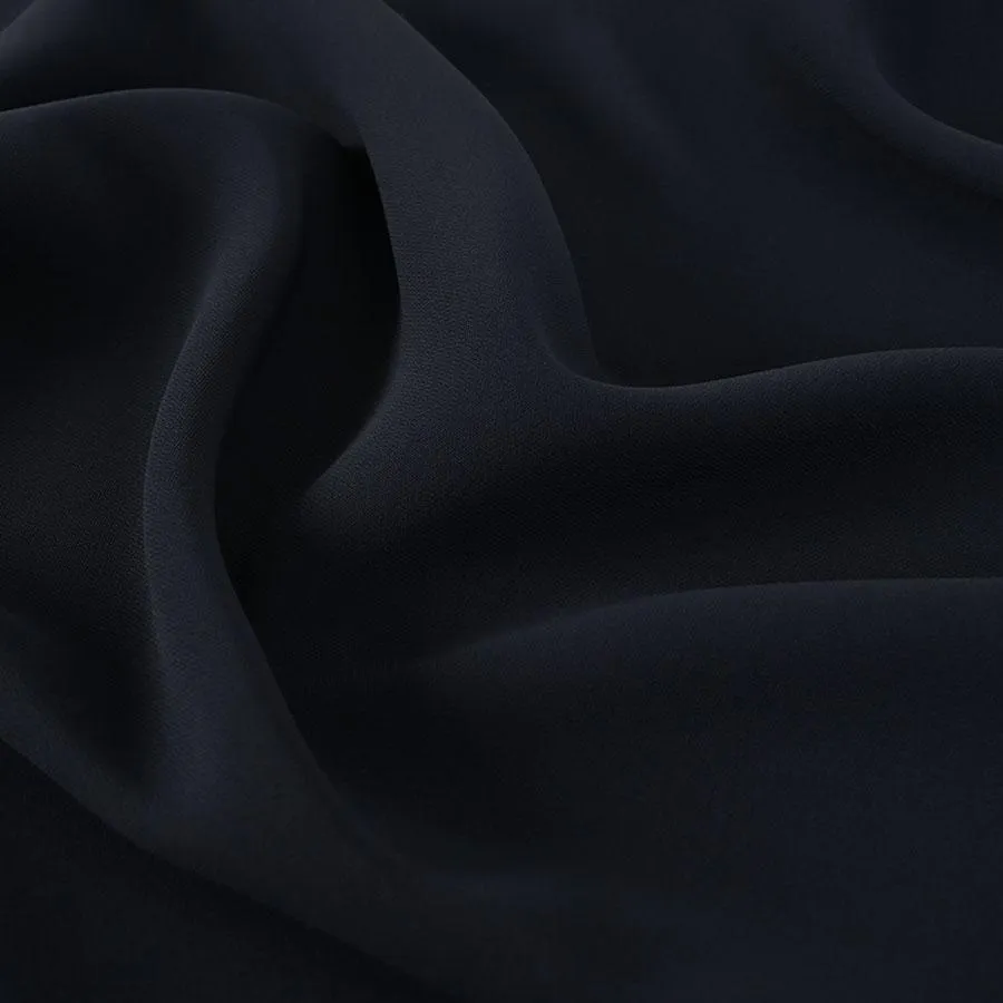 Navy Suiting Fabric 3017