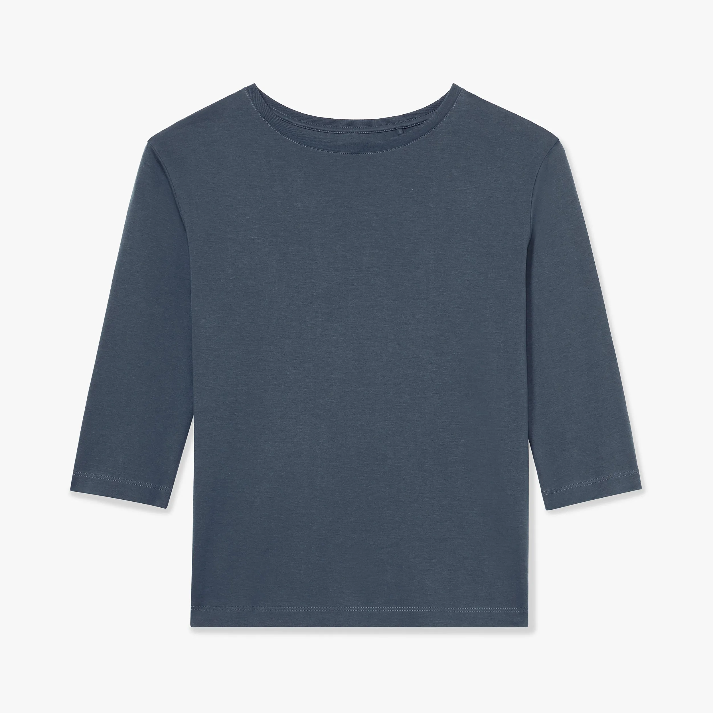 Owen T-Shirt - Pima Cotton :: Dusty Indigo