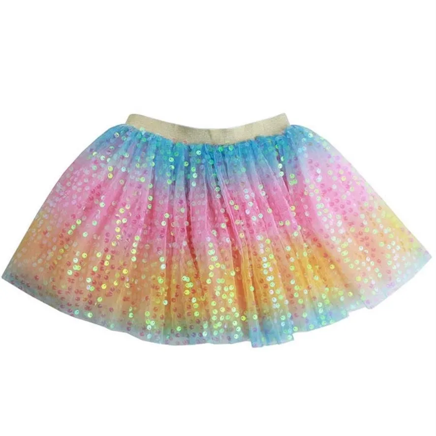 Pastel Sequin Tie Dye Tutu