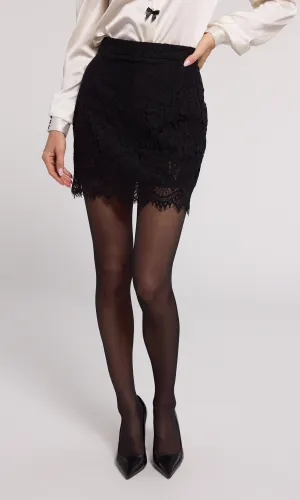 Salome Lace Mini Skirt