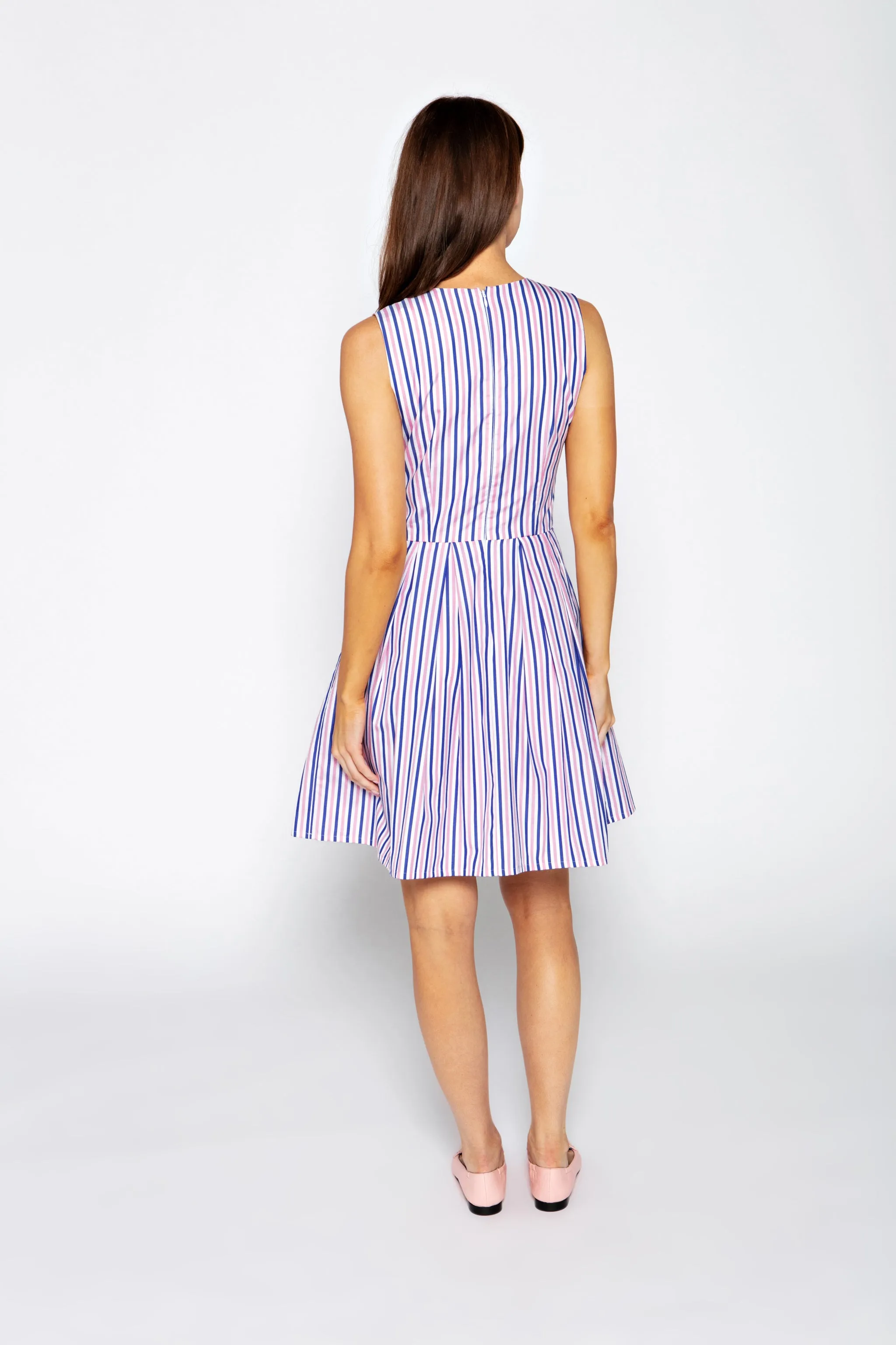 Striped Sleeveless Becky Dress