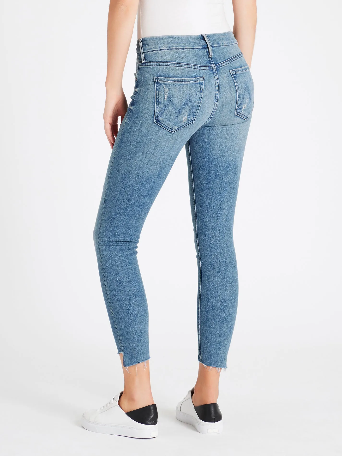 The Looker Step Ankle Fray Jean