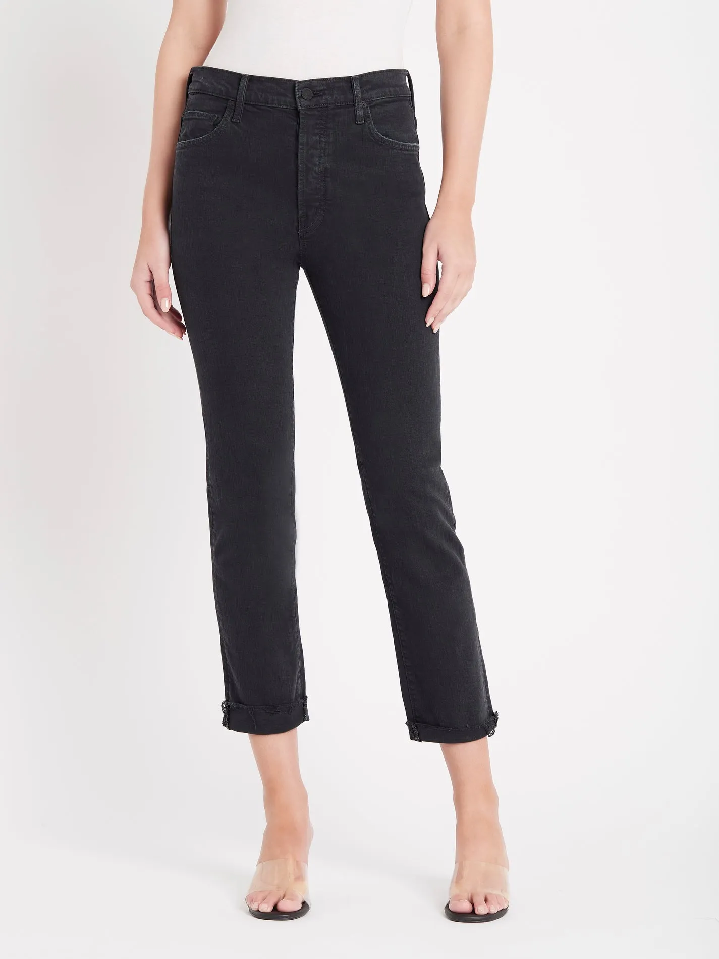 The Scrapper Cuff Ankle Fray Jean