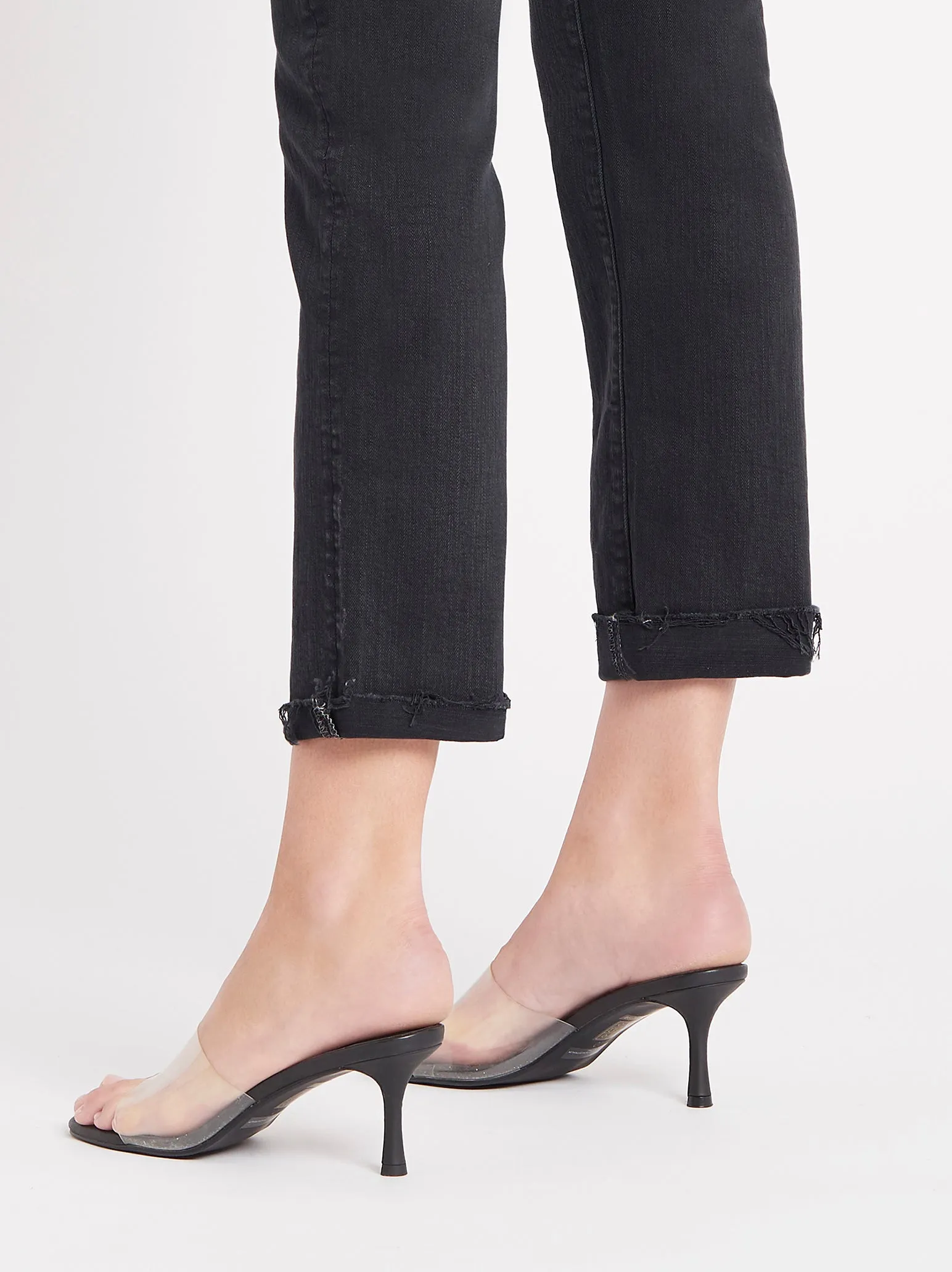 The Scrapper Cuff Ankle Fray Jean