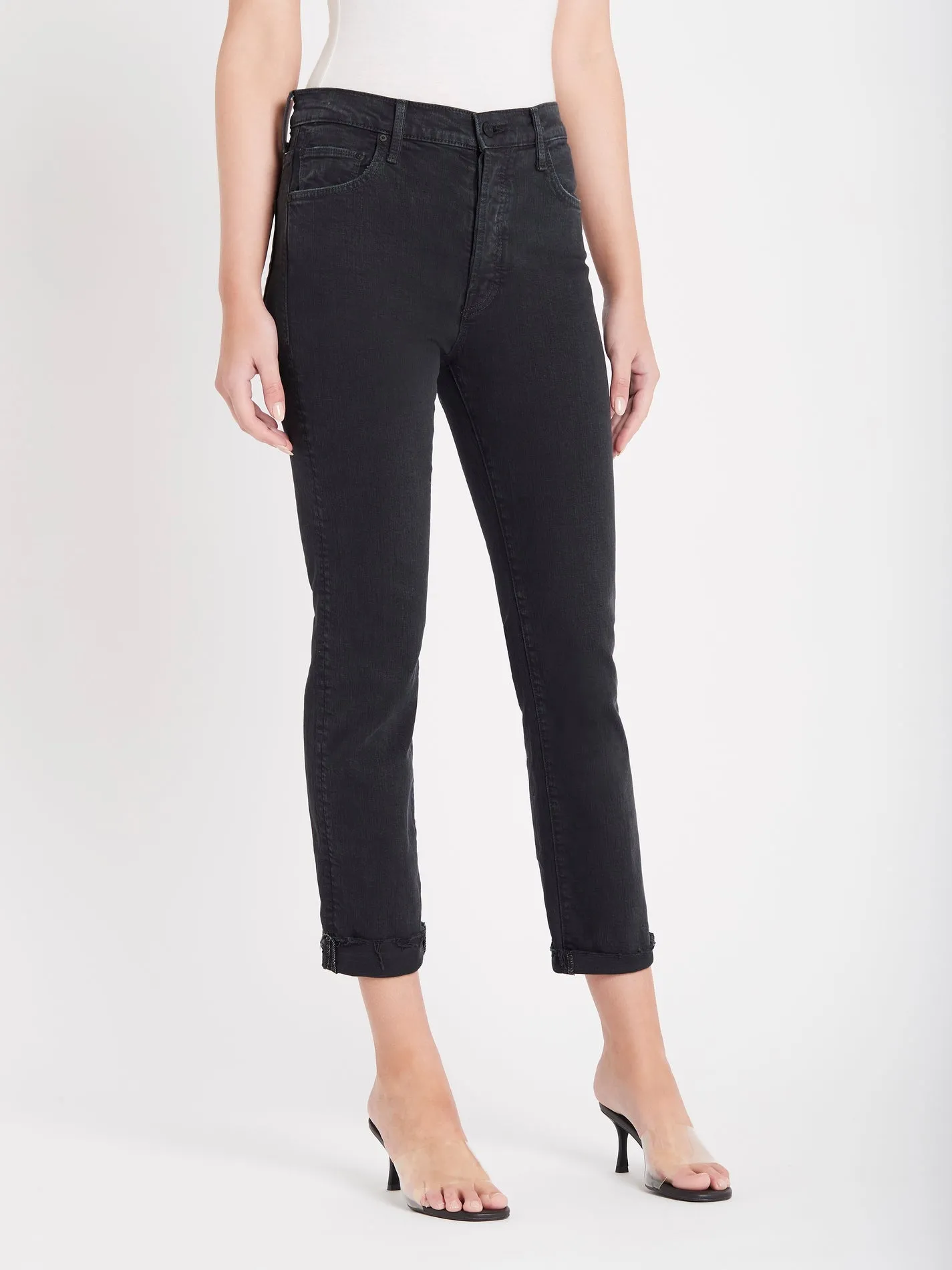 The Scrapper Cuff Ankle Fray Jean