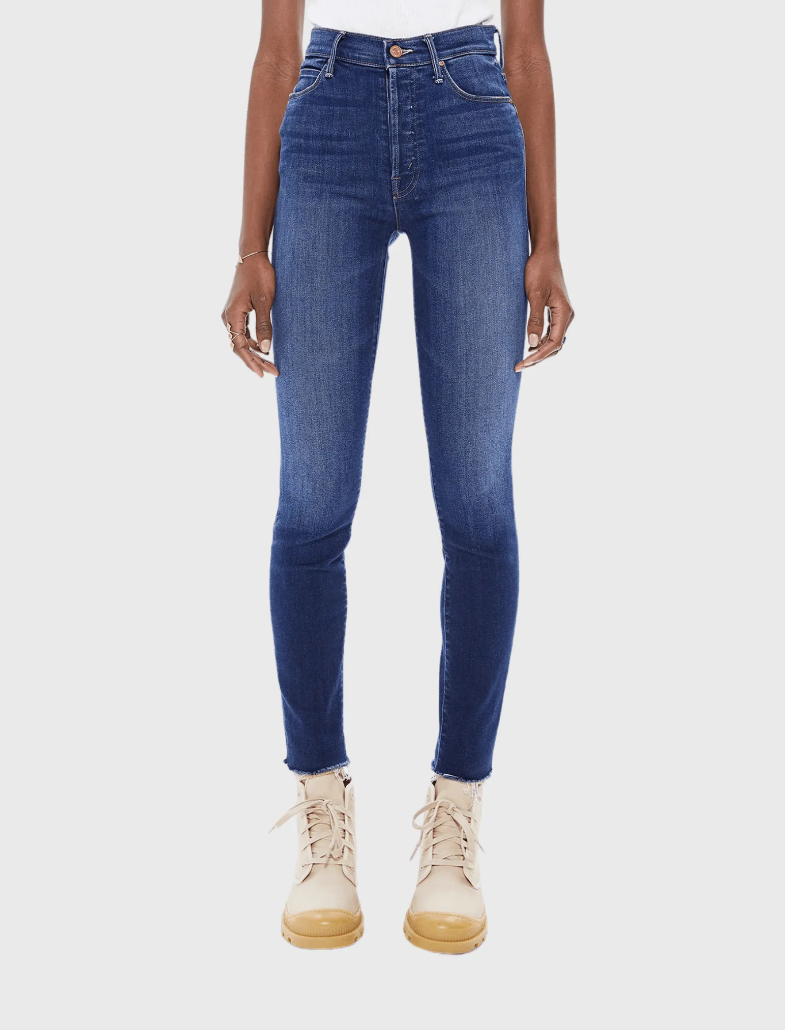 The Stunner Ankle Fray Jean