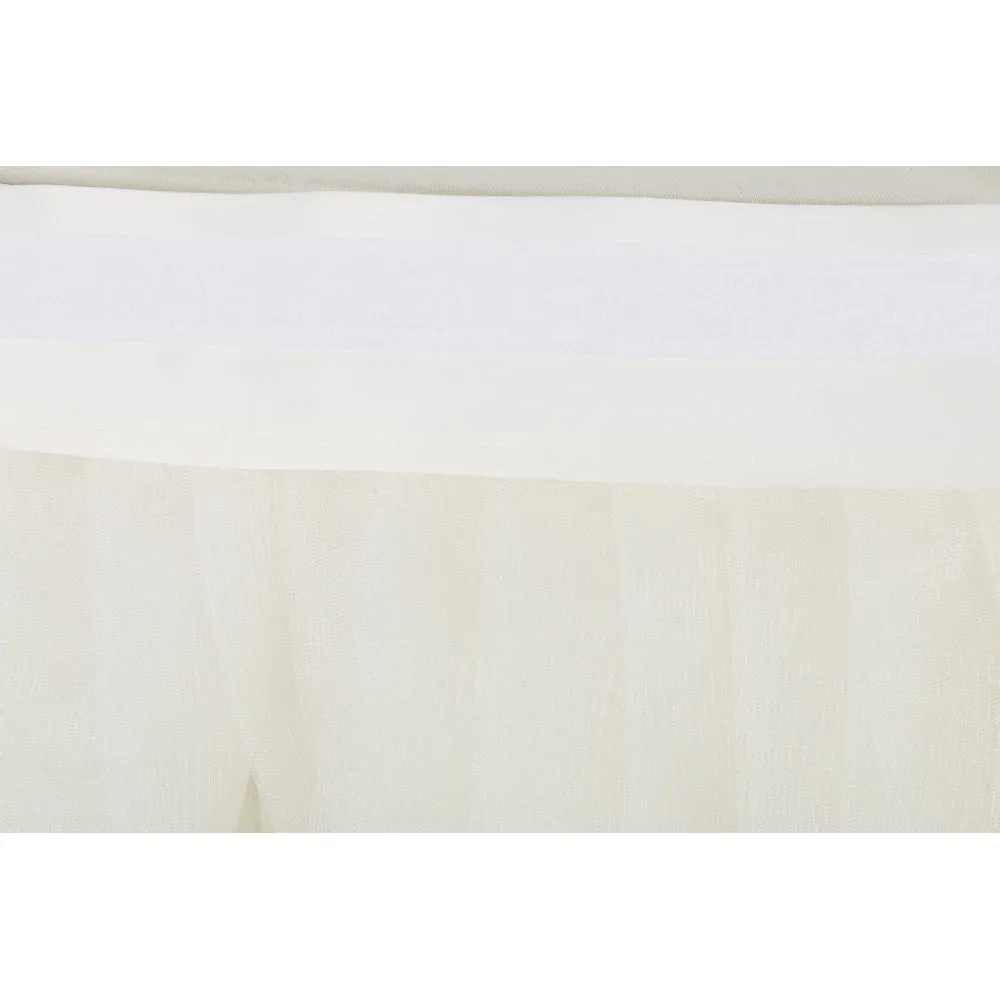 Tulle Tutu 21ft Table Skirt - Ivory