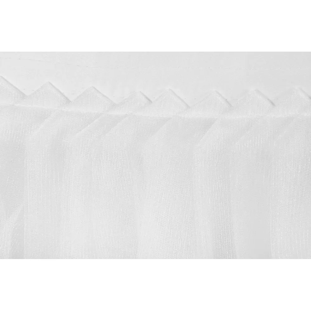 Tulle Tutu 21ft Table Skirt - White