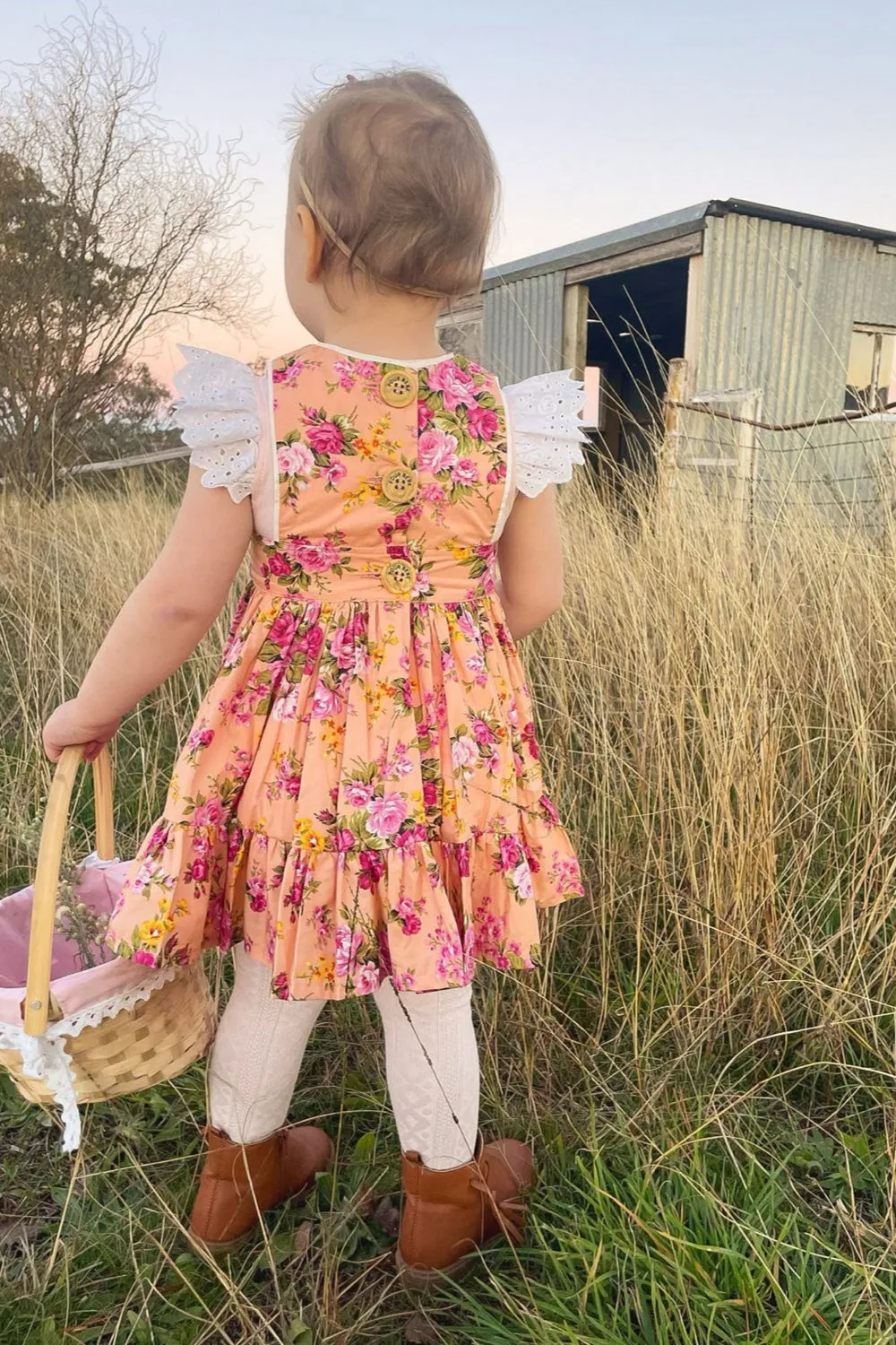 Twirling Pinafore | Celeste