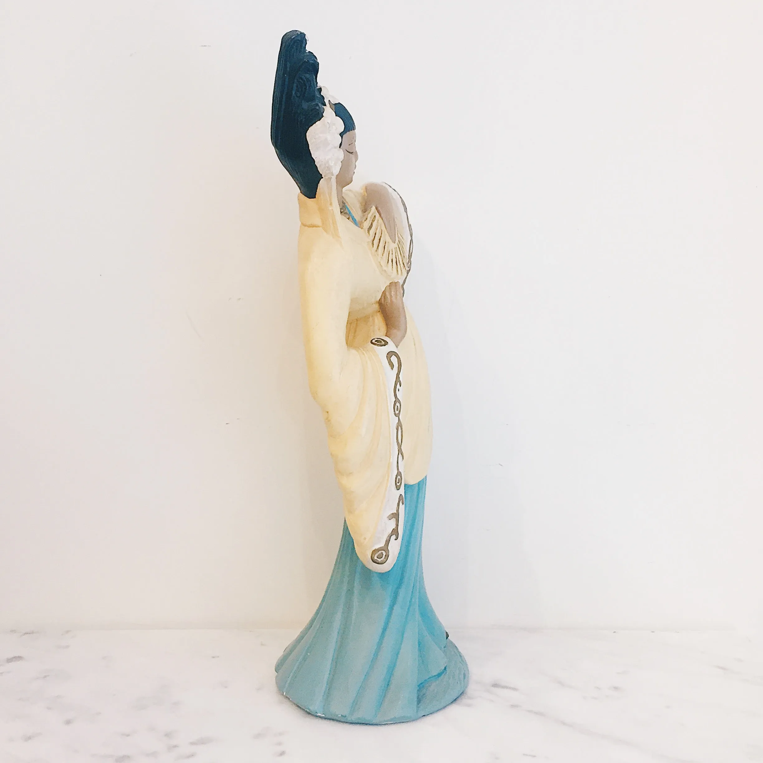 Vintage Chinese Opera Lady Figurine