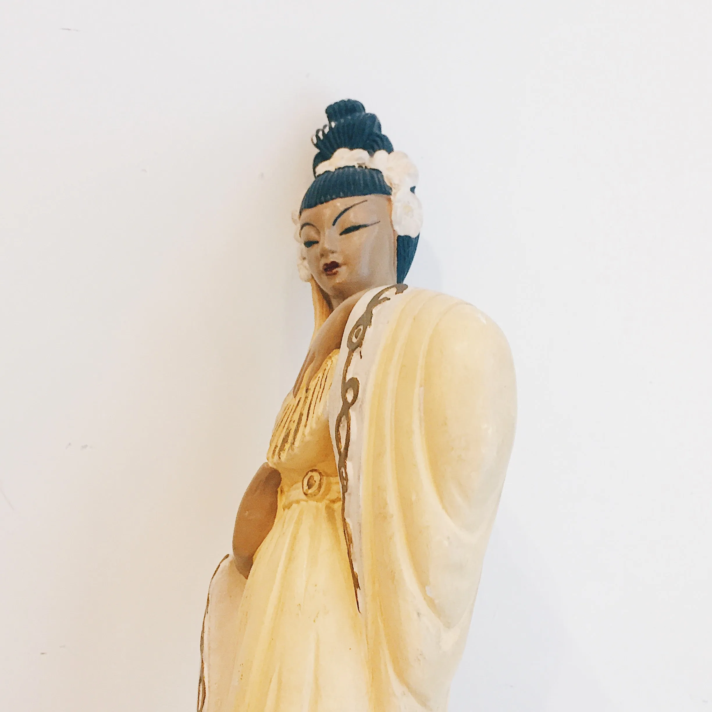 Vintage Chinese Opera Lady Figurine