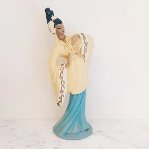 Vintage Chinese Opera Lady Figurine