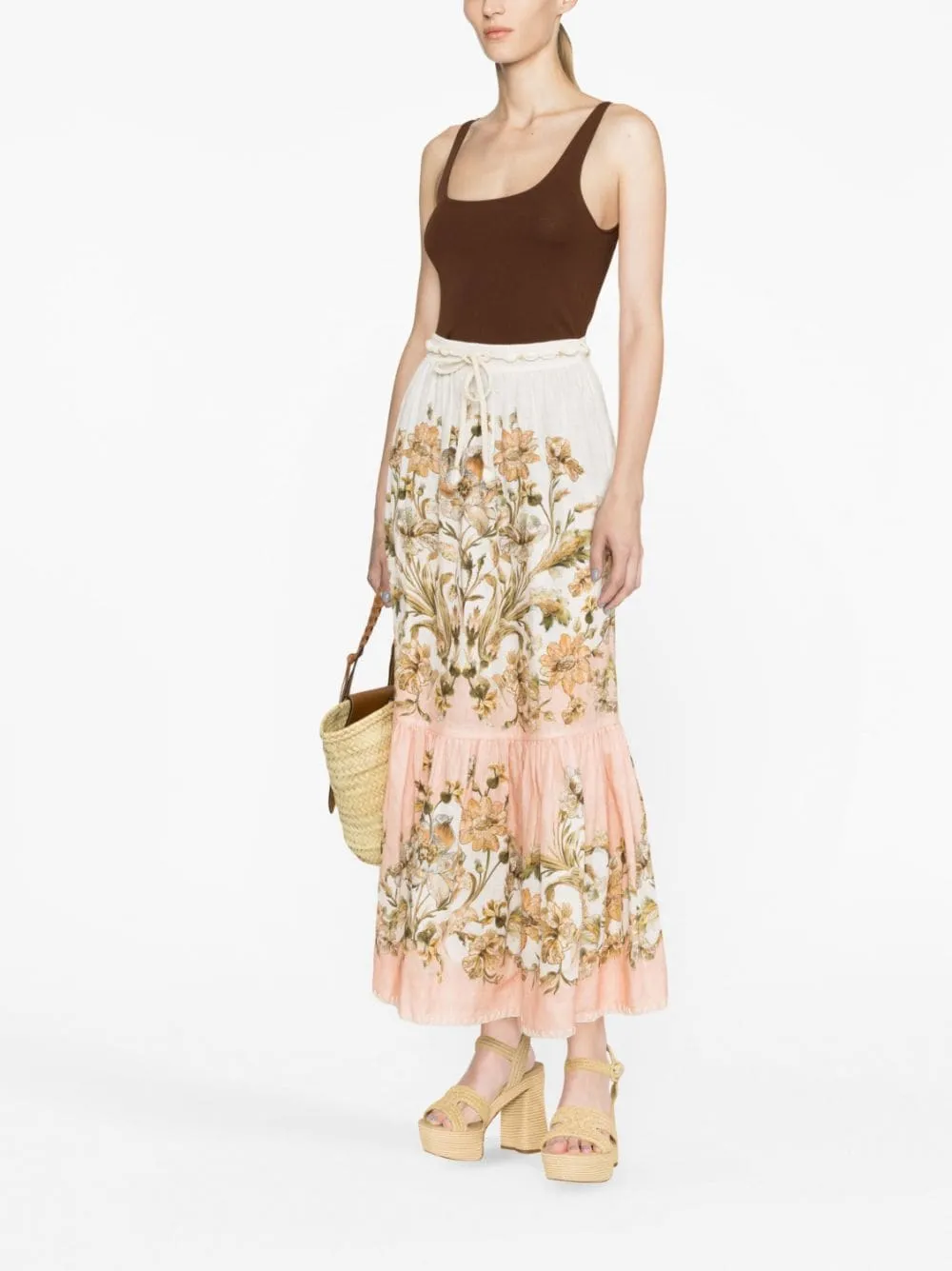 Zimmermann Skirts Pink